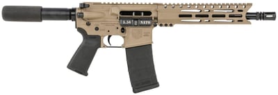 Diamondback DB15 Pistol Flat Dark Earth 5.56 NATO/.223 Rem 10" Barrel 30-Rounds M-LOK Handguard - $561.77 (Add To Cart) 