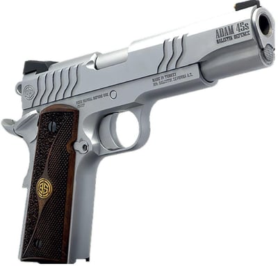 Dickinson 1911 Adam S Stainless .45 ACP 5" Barrel 7-Rounds - $399.99 ($19.99 S/H on Firearms / $15.99 Flat Rate S/H on ammo)