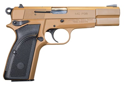 EAA Corp MCP35 Flat Dark Earth 9mm 4.87" Barrel 15-Rounds Adjustable Sights - $428.99 ($9.99 S/H on Firearms / $12.99 Flat Rate S/H on ammo)