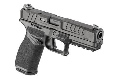 Springfield Echelon 9mm OR 3-Dot Sights Modular 4.5" Hammer Forged Bbl, 17 & 20 Round Magazine, Black - $629.99 