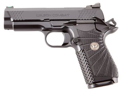 WILSON COMBAT EDC X9 1911 9mm 4" 15rd Pistol w/ Fiber Optic Sights - Black / G10 Grips - $2651