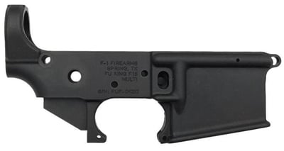 F-1 Firearms Surplus FU King F-15 Stripped Lower Receiver - Black - $49.50 