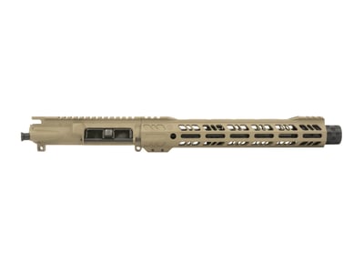 CERAKOTE CAMO, AR-15/.223/5.56 Barrett Style Tanker Extended Length Muzzle  Brake with Jam Nut