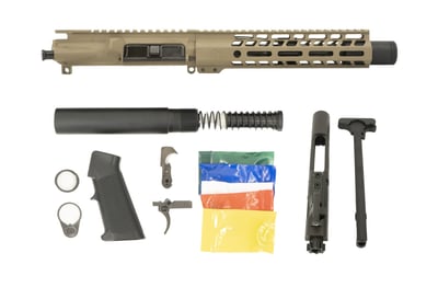 Ghost Firearms 7.5" 5.56 Flash Can Upper Receiver Pistol Kit - $424.15