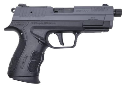 Retay RXP22 22LR 4" 13rd Rimfire Pistol with Black Frame/Gray Slide and Threaded Barrel - $209.99 (Free S/H on Firearms)