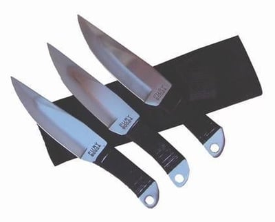 Fury Sure Thrower Set of 3 Carbon Steel Throwing Knives, 6.5-Inch - $4.64 (add on item) (Free S/H over $25)