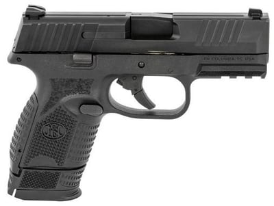 FN 509C 3.7" Barrel 9mm 1x12rd 1x15rd Mags Black - $408.85 After Code: CLEARANCE 