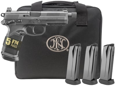 FN FNX-45T Tactical .45 ACP Threaded Barrel Bundle 10 rd 5- Magazines - $1099 