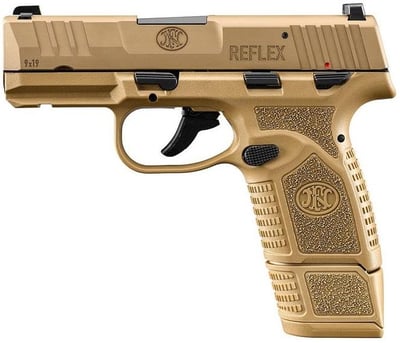 FN Reflex 9mm FDE 15 Round Capacity Manual Safety - $459