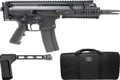 FN SCAR 15P .300 AAC Blackout 7.5" Barrel 30-Rounds w/ SB Tactical Brace - $2899.99 