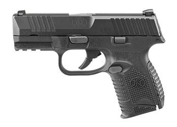 FN 509C Steel Frame 9mm Luger 10+1, 3.70" Black Steel Barrel, Matte Black Serrated Stainless Steel Slide & Polymer Frame w/Picatinny Rail - $399