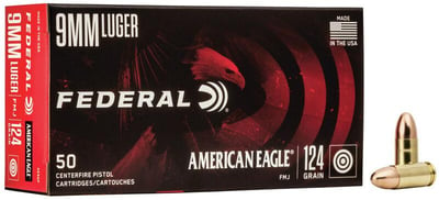 Federal American Eagle 9MM 124gr FMJ 1000rds - $305 (Free S/H)