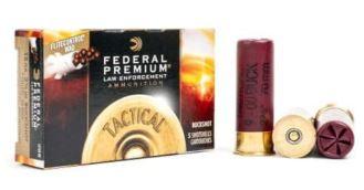Federal LE Tactical 12 Gauge 2-3/4" 9 Pellet 00 Buck Shot - 100 Rd - $104.99 (Free S/H)