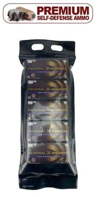 Federal Premium HST 9mm 124 Gr JHP Battle Pack - Up To 75 Years Shelf Life! (250 Rounds) + FREE Knife - $137.84 after code SPRING5 