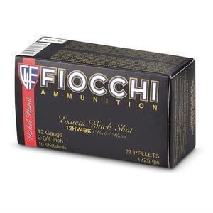 Fiocchi 12Ga 2 3/4" 9-pellet Buck Shot 10Rds - $9.49 (Buyer’s Club price shown - all club orders over $49 ship FREE)