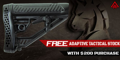 FREE Adaptive Tactical Stock w/$200 Purchase