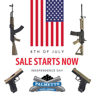 4th Of July Optics Sale @ Palmetto State Armory