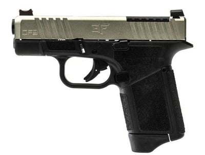 G-Force GF9 Rapture Nickel / Black 9mm 3.25" Barrel 12-Rounds RMSc Footprint - $214.99 ($19.99 S/H on Firearms / $15.99 Flat Rate S/H on ammo)