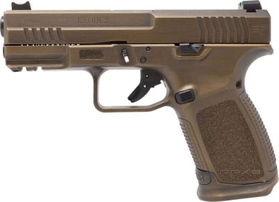 G-Force RPX9 Exodus Bronze 9mm 4.02" Barrel 15-Rounds - $249.99 ($19.99 S/H on Firearms / $15.99 Flat Rate S/H on ammo)