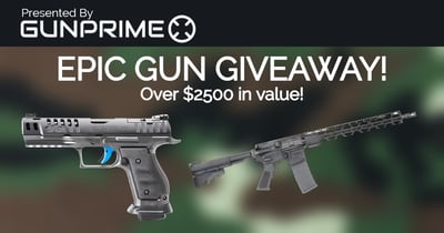 Epic Gun Giveaway - Over $2500 In Value! 