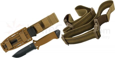 Gerber LMF II Coyote Brown Infantry Knife - 4.8 inch blade - $83.80 (Prime) (Free S/H over $25)