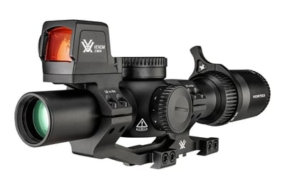Vortex Venom Bundle - 1-6x24 SFP Riflescope, Micro Red Dot, Sport Mounts - $450.49 after code: VTX15