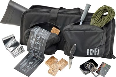 Henry US Survival AR-7 Black Rifle Kit w/Survival Gear and Bag - $384.18