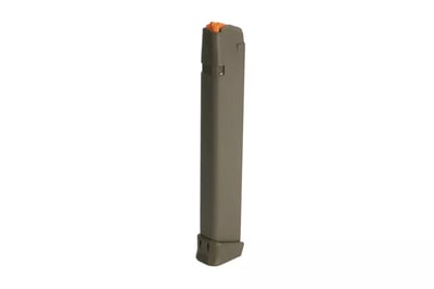 Glock G17 9mm 33 Round Magazine, OD Green - GL47462 - $26.50