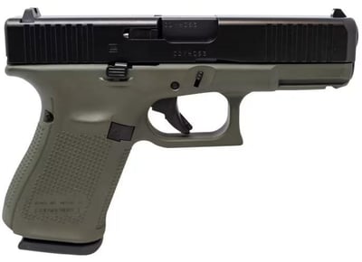 GLOCK 19 Gen5 Semi-Auto Pistol - 9mm - 4.02" - OD Green - 15 Rounds - $560 (FREE Pickup In-Store)