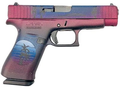 Glock G48 Beach Night Custom 9MM 4.17" Barrel 10 Rounds - $569.99