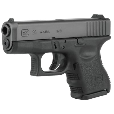 Glock 26 Gen 3 9mm Luger 2-10 rd Mags (Rebuilt) PR26509 - $448