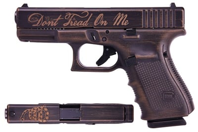 GLOCK G19 G4 9MM "Don't Tread on me" Limited edition - $588.99 after code "DEALS5"