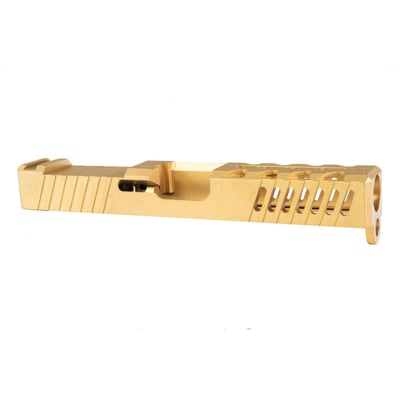ELD Performance Glock G19 Compatible Slide Gen3 w/ RMR Cut, Gold Coating - $159.99 (FREE S/H over $120)