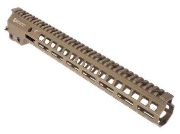 Geissele Automatics Super Modular MK14 Rail AR-15 Handguard - M-LOK - Desert Dirt - 15" - $239.99 