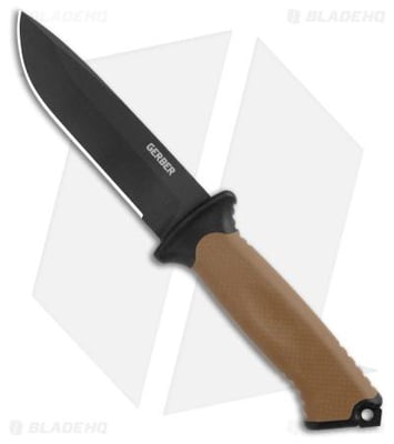 Gerber Prodigy Combat Fixed Blade Knife Tan (4.75" Black) - $39.95 (Free S/H over $99)