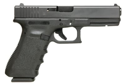 Glock 17 Gen3 9mm 4.49" Barrel 17-Rounds Police Trade-In - $299.99 ($19.99 S/H on Firearms / $15.99 Flat Rate S/H on ammo)