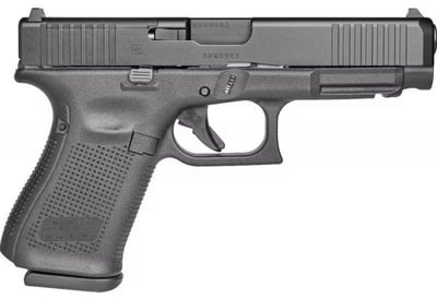 Glock 49 MOS Gen 5, Semi-Automatic Pistol, 9mm, Ameriglo Bold Night Sights, Front Serrations, Flared Magwell, 4.49" Barrel, 15+1 Capacity - $589.99 