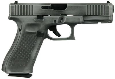 Glock 17 Gen 5 Distressed Crushed Silver 9mm 4.49" Barrel 17-Rounds - $543.24 