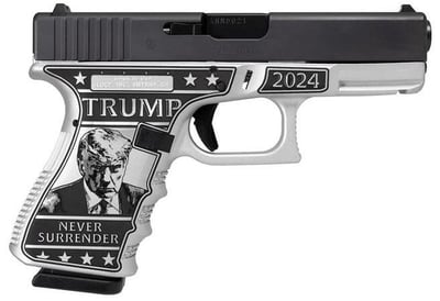 Glock 19 Gen3 Trump 2024 Mug Shot 9mm 4" Barrel 15-Rounds Austria - $599.99 