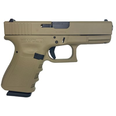 Glock 23 Gen 3 Flat Dark Earth .40 SW 4" Barrel 13-Rounds With Extra 13-Round Magazine - $520.99 ($9.99 S/H on Firearms / $12.99 Flat Rate S/H on ammo)