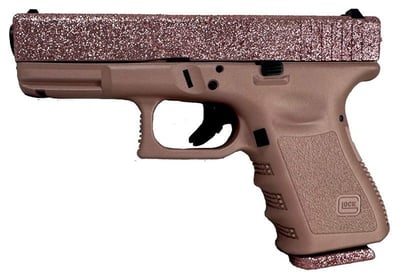 Glock 23 Gen3 "Rose Gold Glitter" .40 SW 4.02" Barrel 13-Rounds - $562.73 (Add To Cart) 
