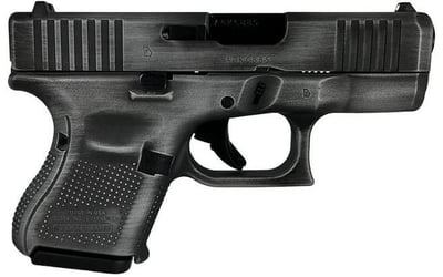 Glock 26 Gen 5 Distressed Crushed Silver 9mm 3.4" Barrel 10-Rounds - $649.99 
