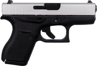 Glock 42 "Shimmering Aluminum" .380 ACP 3.2" Barrel 6-Rounds - $499.99 