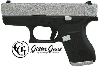 Glock 42 Diamond Glitter .380 ACP 3.25" Barrel 6-Rounds - $359.78