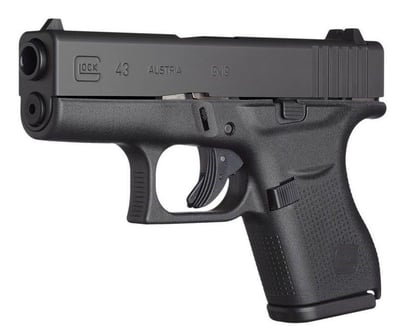 Glock 43 9mm 3.4" Barrel 2 6-Round Mags (Factory Rebuilt) - $429 (Add To Cart)