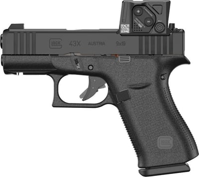 Glock 43X MOS8 9mm 3.4" Barrel 10-Rounds w/ Aimpoint COA - $825 (Email Price) 