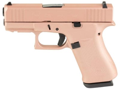 Glock 43X Rose Gold 9mm 3.4" Barrel 10-Rounds Skydas Cerakote - $487.99