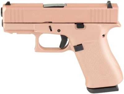 Glock 43X 9mm Rose Gold 10 Round Capacity Front Rail - $469