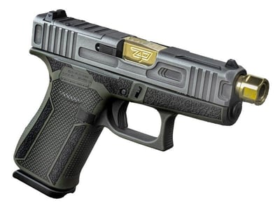 Glock 43x MCFLY Distressed OD Green / Silver 9mm 3.9" Threaded Barrel 10-Rounds - $626.99 ($19.99 S/H on Firearms / $15.99 Flat Rate S/H on ammo)