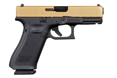 Glock 45 9mm 4.02" Barrel 17-Rounds Gold Slide - $539.00 ($9.99 S/H on Firearms / $12.99 Flat Rate S/H on ammo)